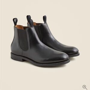 J. Crew Classic Black Ankle Booties